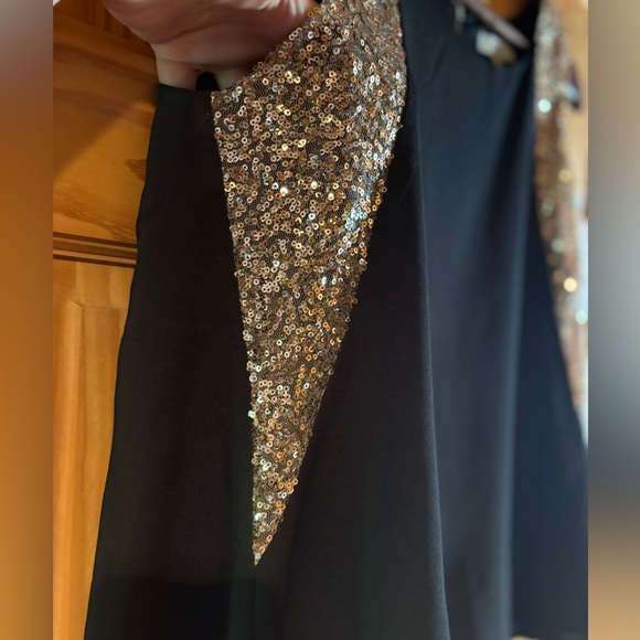 Black/Gold night out tank - Picture 4 of 4